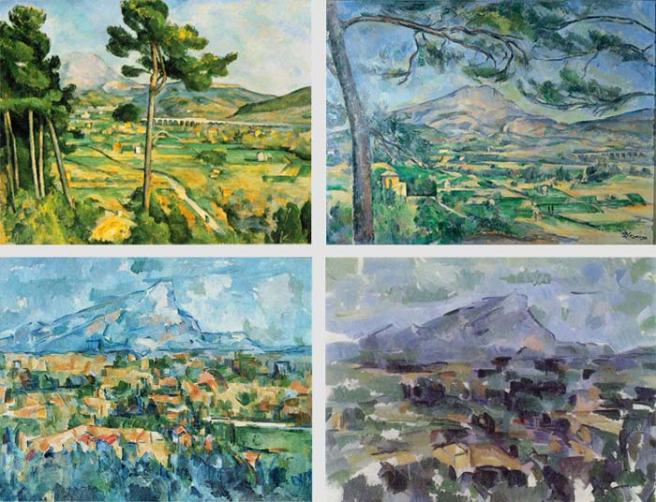 Cezanne -Montagne Sainte-Victoire 1882-1906