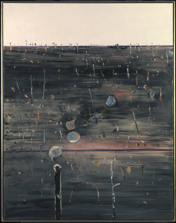 Burnt Landscape II (Bushfire Series) 1970 by Fred Williams 1927-1982