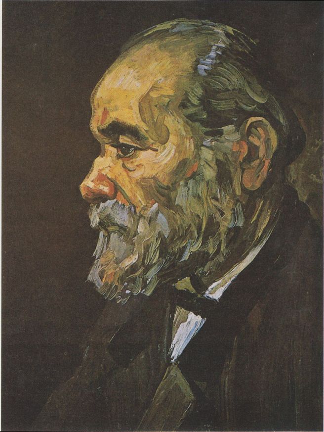 Portrait of an old man with beard (1885)